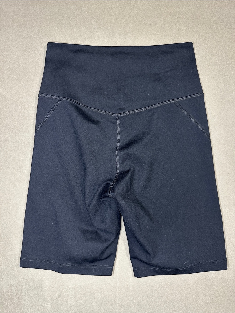 Girlfriend Collective High-Waist Black Women's Active Bike Shorts Long XS